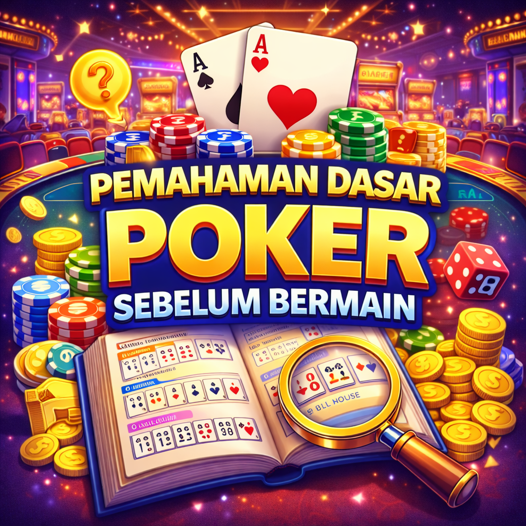 Baca pemahaman dasar poker sebelum bermain: aturan inti, urutan kartu, ronde taruhan, posisi meja, dan tips kontrol emosi agar tetap bijak.