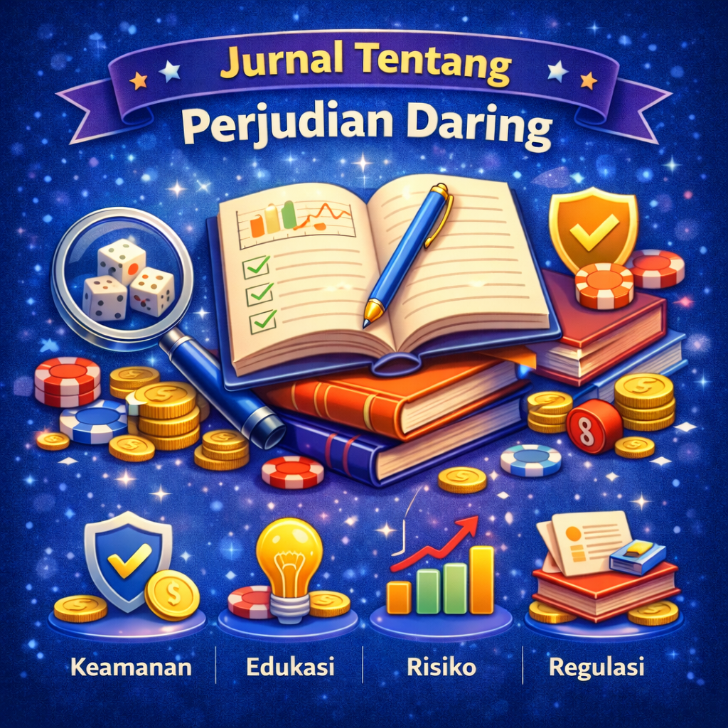 Jurnal tentang perjudian daring mengulas teknologi, pola perilaku, dan dampak kesehatan mental, dilengkapi rekomendasi pencegahan yang realistis.